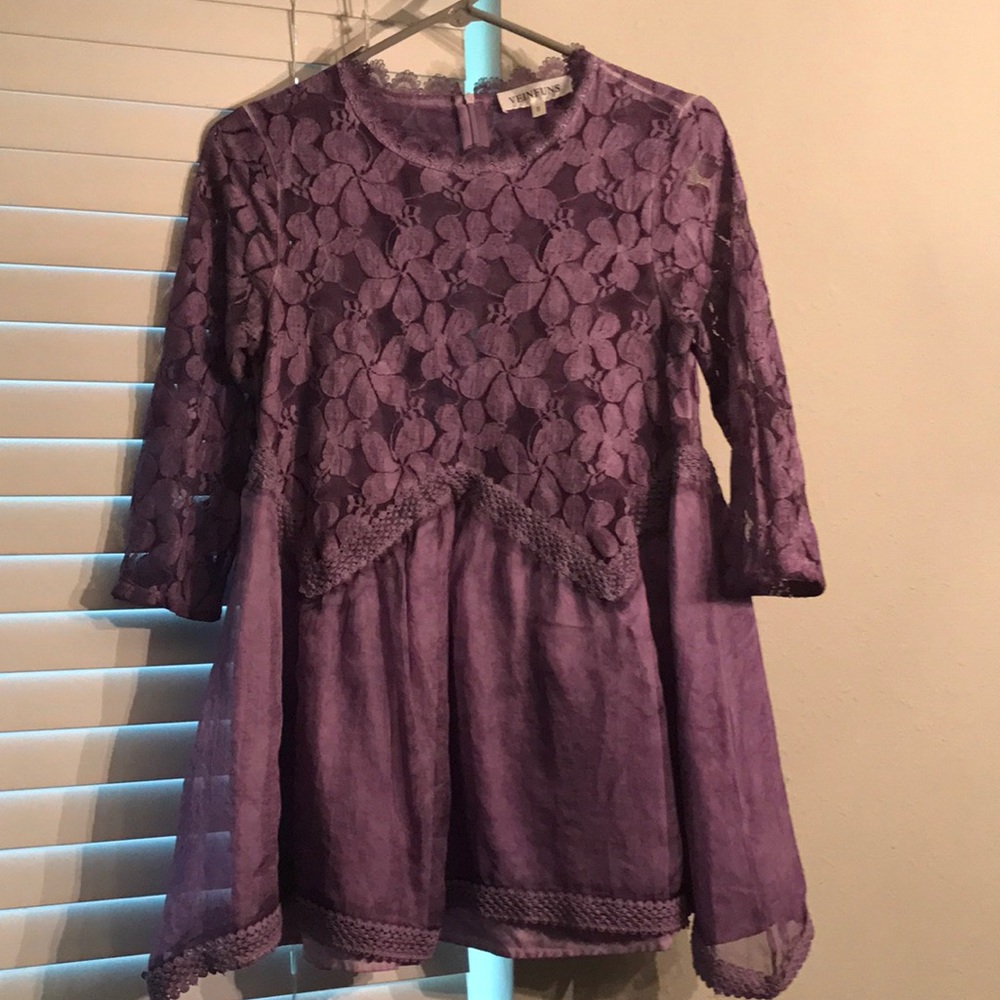 Lavender Mini Dress